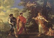 Venus as a Huntress Appears to Aeneas (mk05), Pietro da Cortona